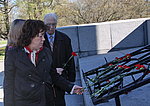 День Победы, 9 мая 2010 года. Визит на Пискаревское кладбище