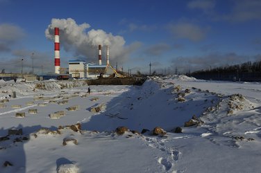На месте будущей насосной станции (2024 г.)
