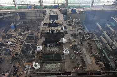 Площадка реконструкции агрегата (2022 г.)