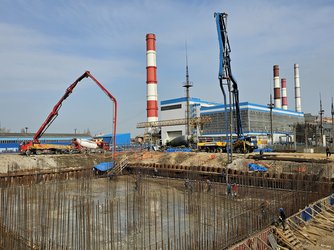 Бетонирование ЦНС (2025 г.)
