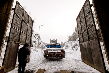 Доставка нового рабочего колеса для гидроагрегата №1, 2020 год