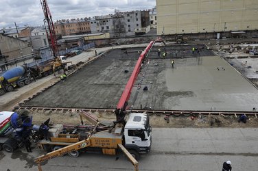 Заливка фундамента котельной, 2022 г.