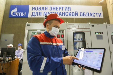Пуск гидроагрегата №1 осуществлялся с планшета, 2021 год