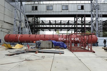Площадка хранения барабана котлоагрегата, июнь 2024 г.