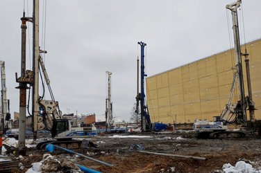 Устройство свайного основания, 2022 г.