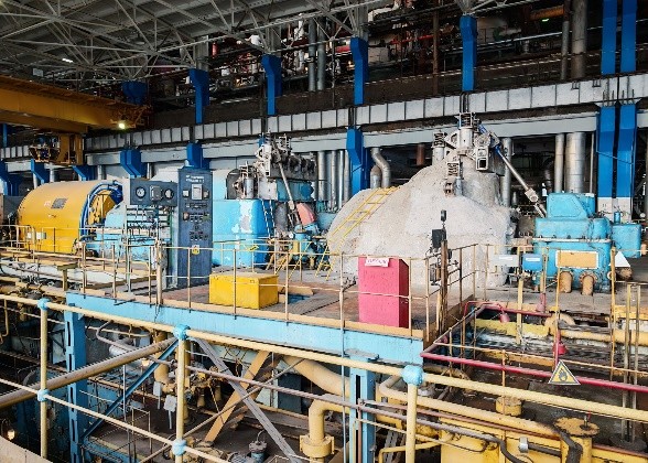 Турбоагрегат до технического перевооружения